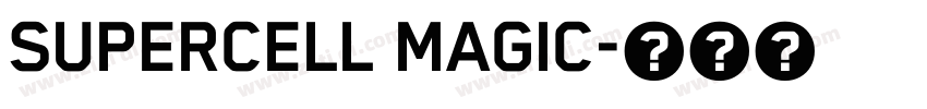 Supercell Magic字体转换